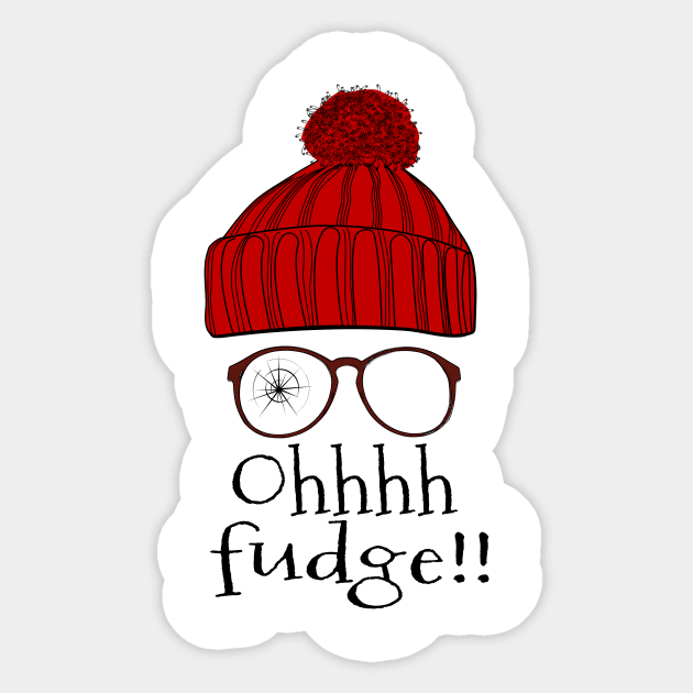 Ohhhh Fudge!! Sticker by masciajames